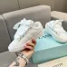 Lanvin White Low Top Sneakers Quilted Design with Bow Style Laces Unisex Shoes #A43760