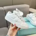 Lanvin White Low Top Sneakers Quilted Design with Bow Style Laces Unisex Shoes #A43760