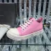 Pastel Pink Rick Owens DRKSHDW Low - Top Sneakers With White Accents For Fashion - Forward Looks #A26928
