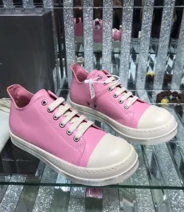 Pastel Pink Rick Owens DRKSHDW Low - Top Sneakers With White Accents For Fashion - Forward Looks #A26928