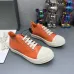 Vibrant Orange Rick Owens DRKSHDW Low - Top Sneakers With White Accents For Bold Style #A26934