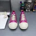 Chic Fuchsia Rick Owens DRKSHDW Low - Top Sneakers With White Accents For Modern Edge #A26935