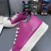 Chic Fuchsia Rick Owens DRKSHDW Low - Top Sneakers With White Accents For Modern Edge #A26935