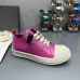 Chic Fuchsia Rick Owens DRKSHDW Low - Top Sneakers With White Accents For Modern Edge #A26935