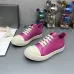 Chic Fuchsia Rick Owens DRKSHDW Low - Top Sneakers With White Accents For Modern Edge #A26935