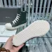 Sophisticated Dark Green Rick Owens DRKSHDW High - Top Boots with White Accents for Bold Style #A26941