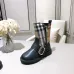 Burberry double zipper children's leather boots #A31265