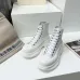 Alexander McQueen Tread Slick High Top McQueen Sneakers Unisex High Quality #A39597