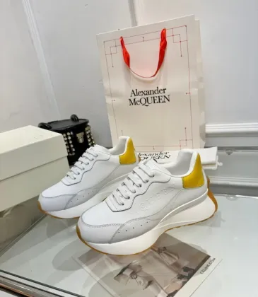 Alexander McQueen Shoes for Unisex McQueen Sneakers #A55838