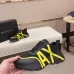 Good Quality Black/Yellow Armani Designer Sneakers #A48660