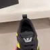 Good Quality Black/Yellow Armani Designer Sneakers #A48660