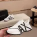 Good Quality White/Black Armani Designer Sneakers #A48658