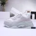 New Balenciaga 17FW Triple S Sneakers Mens Women Casual Shoes Triple S Clear Sole White Green Black Red Rainbow Sports Outdoor Dad Shoe #9875178