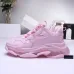 New Balenciaga 17FW Triple S Sneakers Mens Women Casual Shoes Triple S Clear Sole White Green Black Red Rainbow Sports Outdoor Dad Shoe #9875178