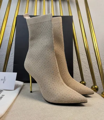 Balmain boots Heel height 9.5cm #A58898