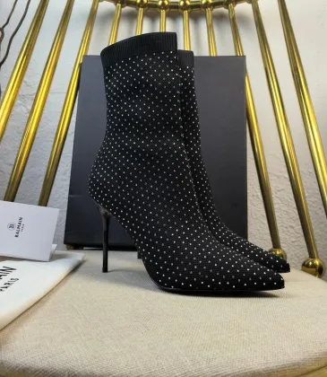 Balmain boots Heel height 9.5cm #A58899