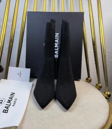 Balmain boots Heel height 9.5cm #A58900