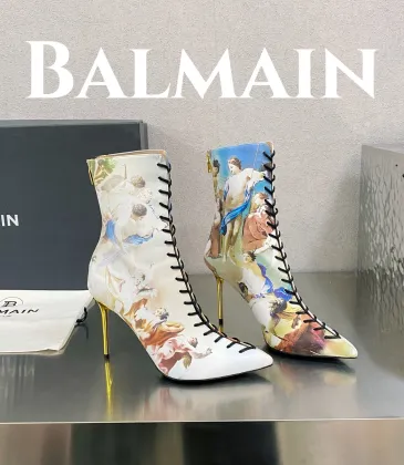 Balmain boots Heel height 9.5cm #A58901