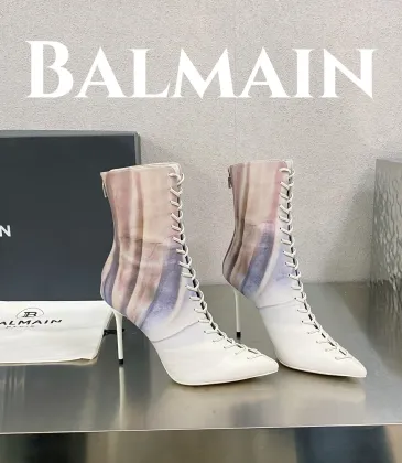 Balmain boots Heel height 9.5cm #A58902