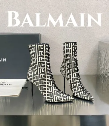 Balmain boots Heel height 9.5cm #A58903