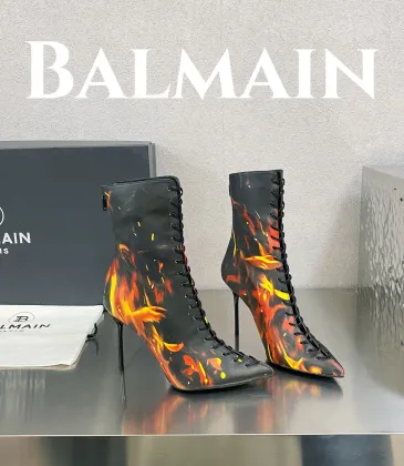 Balmain boots Heel height 9.5cm #A58904