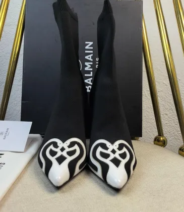Balmain boots Heel height 9.5cm #A58905