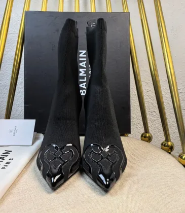 Balmain boots Heel height 9.5cm #A58907