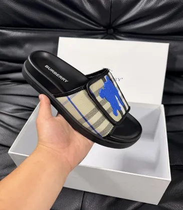 Burberry Shoes for Burberry Slippers for men #A63904
