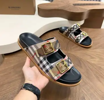 Burberry Shoes for Burberry Slippers for men #A64987