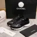 Chanel Black White Couples Sneakers #A54426