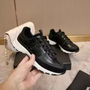 Chanel Black White Couples Sneakers #A54426