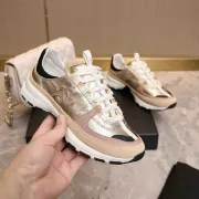 Chanel Metallic  Accent Couples Sneakers #A54341