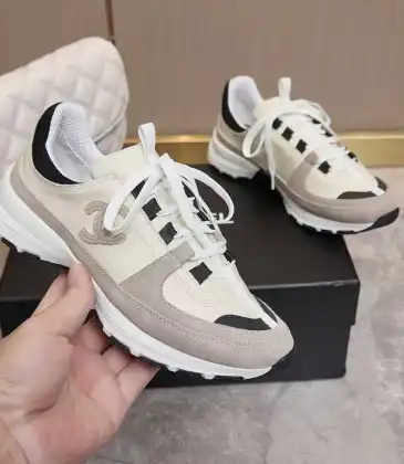 Chanel shoes for Chanel Sneakers Unisex Shoes #A63934