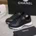 Chanel shoes for Chanel Sneakers Unisex Shoes #A63936