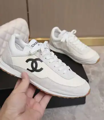 Chanel shoes for Chanel Sneakers Unisex Shoes #A63937