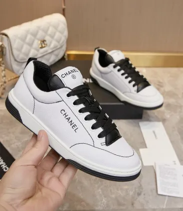 Chanel shoes for Men and women Chanel Sneakers #A44684