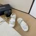 Chanel shoes for Women Chanel sandals Black/White/Pink #A47922