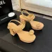 Chanel shoes for Women Chanel sandals Black/White/Red/Brown #A49584