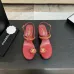Chanel shoes for Women Chanel sandals Black/White/Red/Brown #A49584