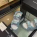 Chanel shoes for Women Chanel sandals CC Logo Dad Sandals #A48701