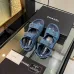 Chanel shoes for Women Chanel sandals CC Logo Dad Sandals #A48701