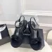 Chanel shoes for Women Chanel sandals Pink/Black #A47882