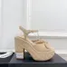 Chanel shoes for Women Chanel sandals Pink/Black #A47882