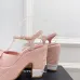 Chanel shoes for Women Chanel sandals Pink/Black #A47882