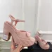 Chanel shoes for Women Chanel sandals Pink/Black #A47882