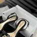 Women's Chanel Pearl Embellished Ankle Strap Sandals #A45801