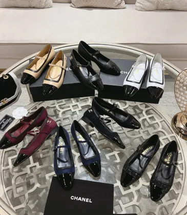 Women's Chanel Two Tone Slingback Flats #A45807