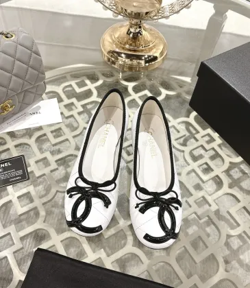 Chanel  Ballet Flats with Logo For Women #A54800