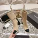 Chanel Boots For Women Beige #A54811