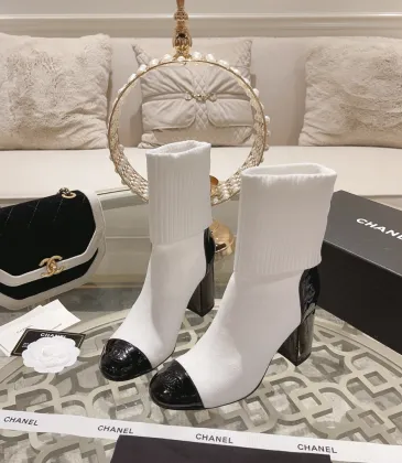 Chanel Boots For Women White #A54810